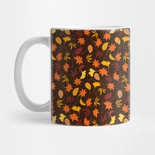 Maple leaves pattern Mug